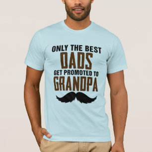 Alleen De Beste Papa's Worden Bevorderd Tot Opa T-shirt