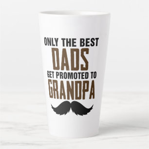 Alleen de Beste Pappas Worden Bevorderd tot Opa Latte Mok