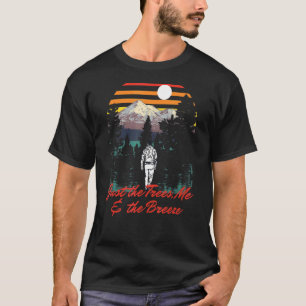 Alleen de bomen die ik de Breeze Camper Introvert T-shirt