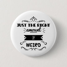 Alleen de juiste hoeveelheid vreemd