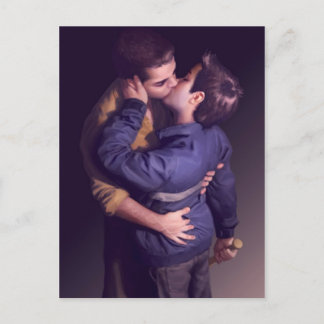 Alleen de kus (Briefkaart) Briefkaart