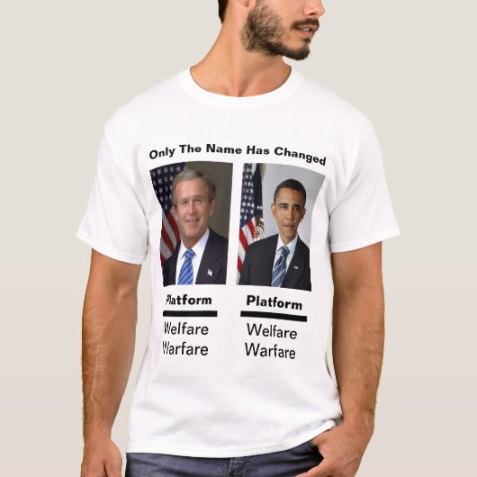 Alleen de namen zijn gewijzigd t-shirt (Voorkant)