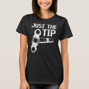 Alleen de sigarettenrokerroken voor de toppen t-shirt
