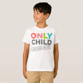 Alleen de status van het kind vervalt [je datum] t-shirt (Voorkant volledig)