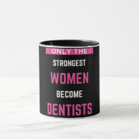 Alleen de sterkste vrouwen worden tandarts