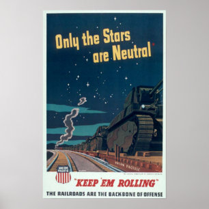 Alleen de sterren zijn neutraal poster