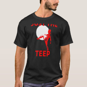 Alleen de Teep Mma Muay Thai Kick Jiu Jitsu Fighti T-shirt