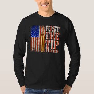 Alleen de Tip I Promise Pistool Eigenaar Pro Pisto T-shirt