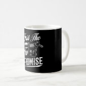 Alleen de tip Tattoo artiest Funny Tattooist Gift Koffiemok (Voorkant rechts)