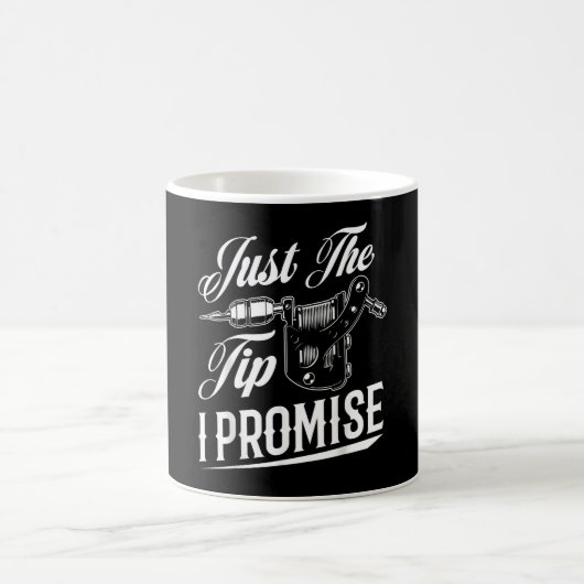 Alleen de tip Tattoo artiest Funny Tattooist Gift Koffiemok (Center)