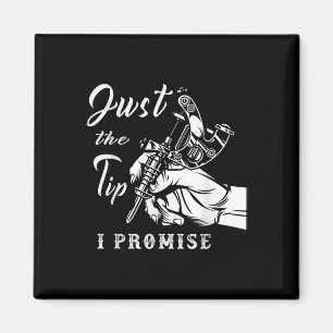 Alleen de tip Tattoo artiest Tattooed Inke Magneet