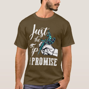 Alleen de titel die ik beloof schamele Tattoo arti T-shirt
