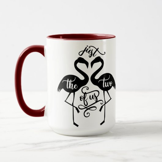 Alleen de twee. mok (Links)