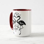 Alleen de twee. mok (Voorkant links)