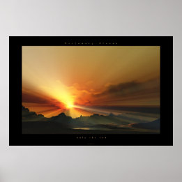 alleen de zon poster