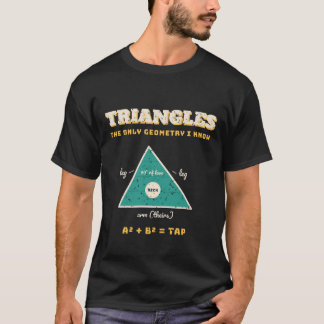 Alleen Driehoeken Geometrie Die Ik Ken Jiu Jitsu S T-shirt