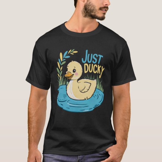 Alleen Ducky. T-shirt (Voorkant)
