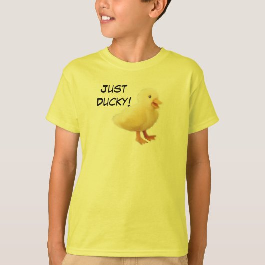 Alleen Ducky. T-shirt (Voorkant)