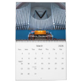 Alleen Duitsland - pijplorgaankalender Kalender (Mar 2026)