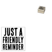 ALLEEN EEN FRANS HERINNERING 	RUBBERSTEMPEL (Gestempeld)