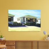 Alleen een Glimpse 2005 Canvas Afdruk (Insitu (Woonkamer))