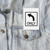 Alleen een grappige democraat button (Insitu)