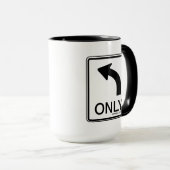 Alleen een grappige democraat mok (Voorkant rechts)