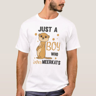 Alleen een jongen die van kratten houdt - Zoo Anim T-shirt