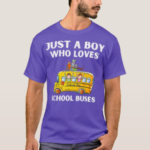 Alleen een jongen die van school houdt 10 t-shirt