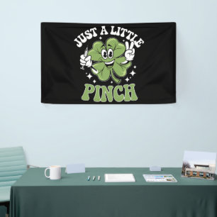 Alleen een klein kneepje verpleegster St. Patrick' Spandoek
