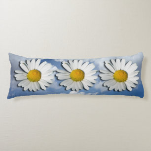 Alleen een Marguerite Blossom + jouw tekst en idee Lichaamskussen