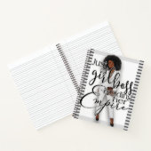 Alleen een meisje boss die haar imperium bouwt notitieboek (Binnen)