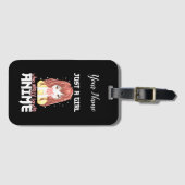 Alleen een meisje dat echt van Anime houdt Bagagelabel (Voorkant (horizontaal))