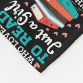 Alleen een meisje dat graag een kaartenkaartje lee fleece deken (Hoek)