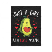 Alleen een meisje dat van Avocado houdt