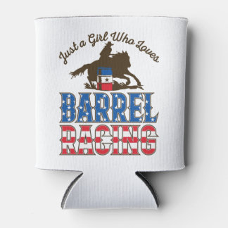 Alleen een meisje dat van Barrel Racing houdt Blikjeskoeler