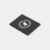 Alleen een meisje dat van Chamois Gift houdt voor  Post-it® Notes (Schuin)