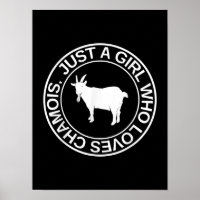 Alleen een meisje dat van Chamois Gift houdt voor 