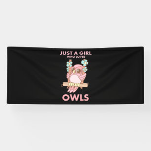 Alleen een meisje dat van de eigenaar houdt spandoek