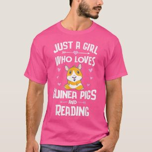 Alleen een meisje dat van de parelhoenders houdt e t-shirt
