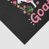 Alleen een meisje dat van geiten houdt tissuepapier (Detail)