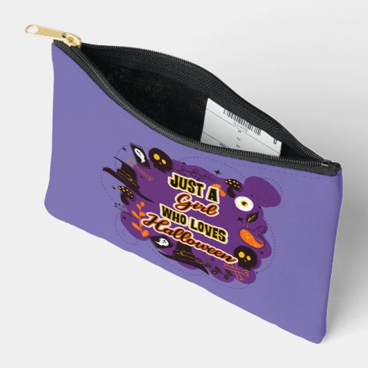 Alleen een meisje dat van Halloween houdt Etui (Open)