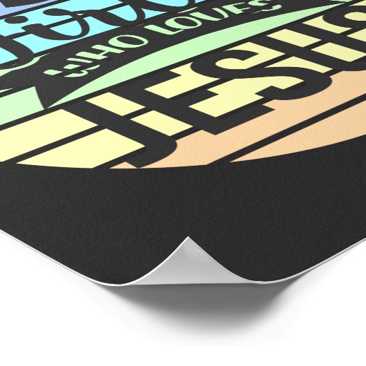 Alleen een meisje dat van Jezus houdt Poster (Hoek)