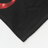 Alleen een meisje dat van Kerstmis houdt Fleece Deken (Hoek)