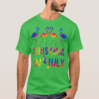 Alleen een meisje dat van Kerstmis houdt in juli S T-shirt