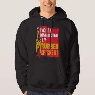 Alleen een meisje dat van kippen houdt... hoodie