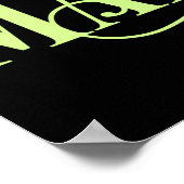 Alleen een meisje dat van Margaritas houdt Poster (Hoek)