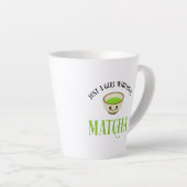 Alleen een meisje dat van Matcha houdt Latte Mok (Rechterhoek)