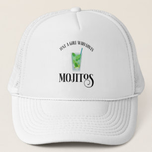 Alleen een meisje dat van Mojitos houdt Trucker Pet