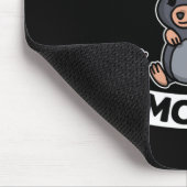 Alleen een meisje dat van Moles Cute Mole Costume  Muismat (Hoek)